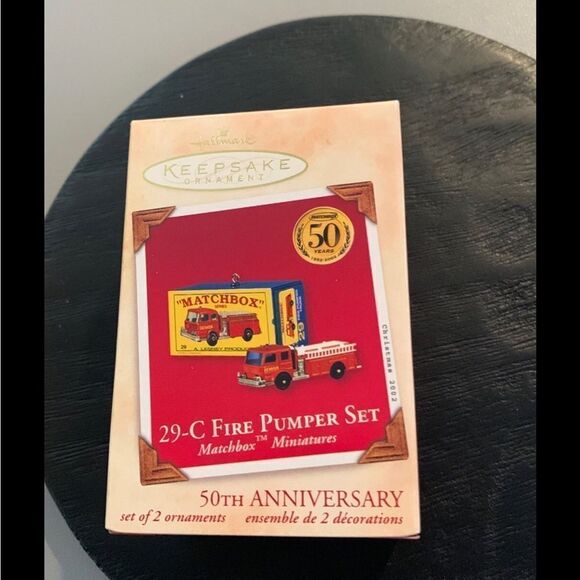 Vintage Hallmark Fire Engine Christmas Ornament - Picture 3 of 5